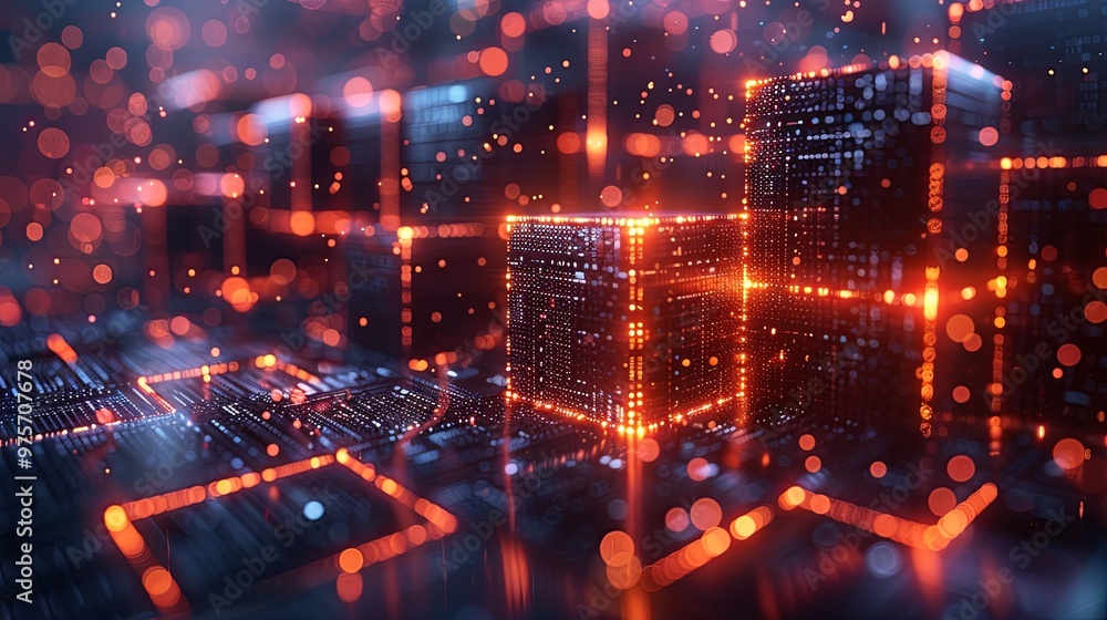 3d rendering NFT or non fungible token. Concept blockchain technology illustration 3d rendering NFT or non fungible token. Concept blockchain technology illustration