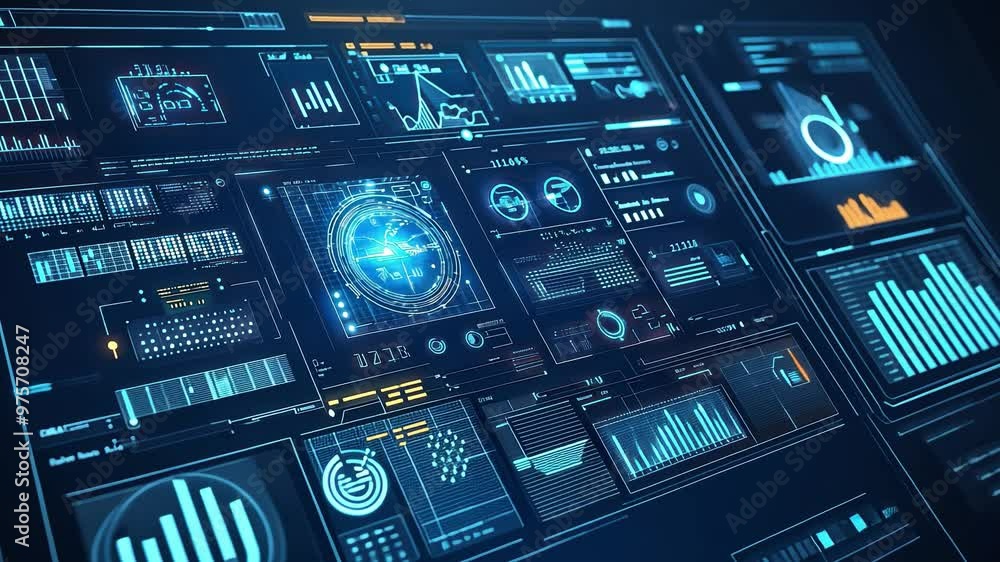 Futuristic Tech Interface Futuristic Tech Interface