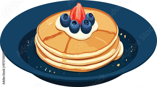 Delicious Stack of Pancakes Celebrates National Pancake Day