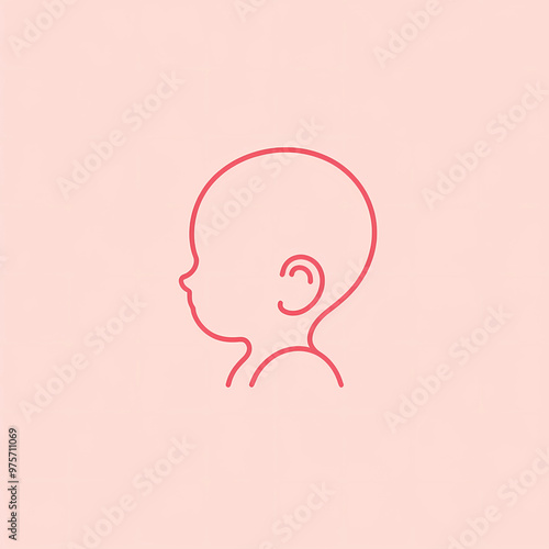 Baby icon logo