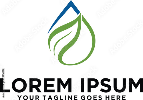 Energy BioFuel icon logo design