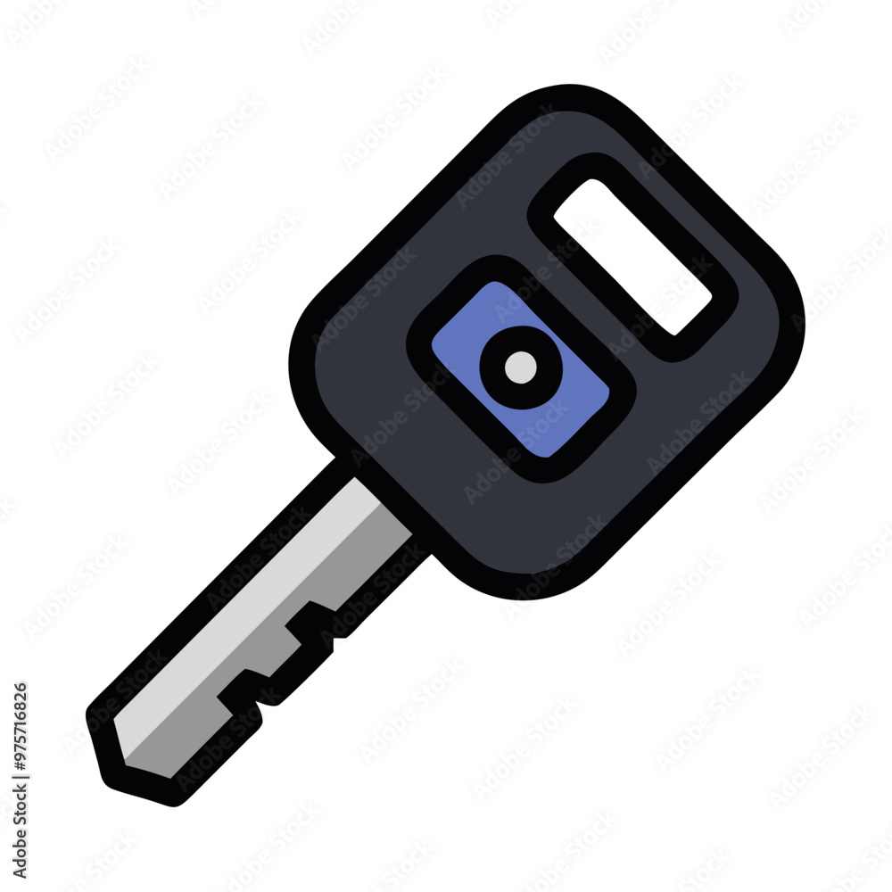 car key with remote control vector illustration car key with remote control vector illustration