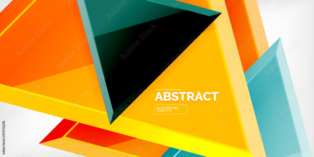Triangle glass shapes geometric abstract background. Vector Illustration For Wallpaper, Banner, Background, Card, Book Illustration, landing page Triangle glass shapes geometric abstract background. Vector Illustration For Wallpaper, Banner, Background, Card, Book Illustration, landing page