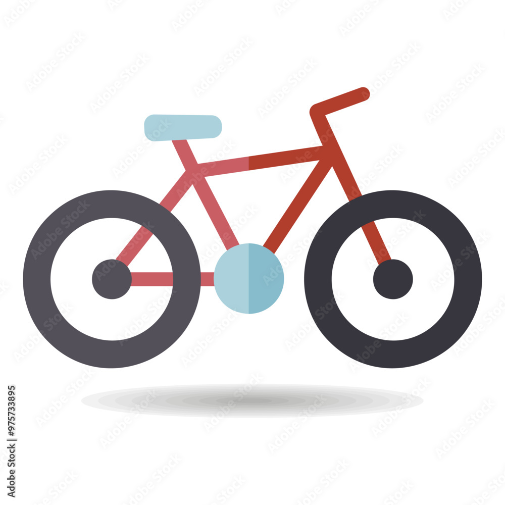 Bicycle vector isolated icon. Camping sign Bicycle vector isolated icon. Camping sign