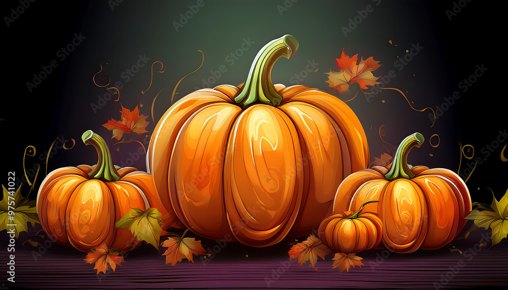 Pumpkin, isolated and ready for Halloween or Thanksgiving decorations. _1(811) Pumpkin, isolated and ready for Halloween or Thanksgiving decorations. _1(811)