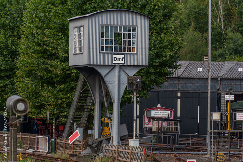 historische eisenbahn im Ruhrgebiet photo