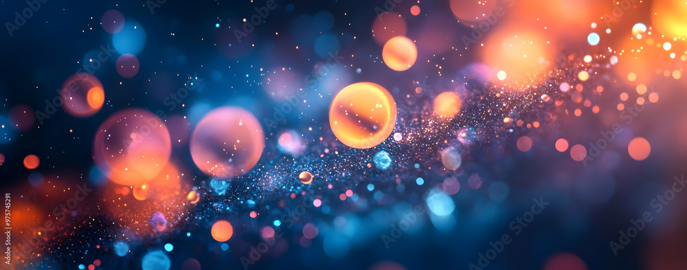 A vibrant array of colorful bokeh lights creating an enchanting atmosphere perfect for backgrounds or artistic designs. A vibrant array of colorful bokeh lights creating an enchanting atmosphere perfect for backgrounds or artistic designs.
