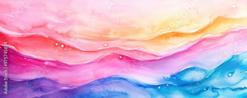 Wet-on-wet technique, grainy textures merging, subtle ombre gradient, abstract watercolor background, Watercolor style