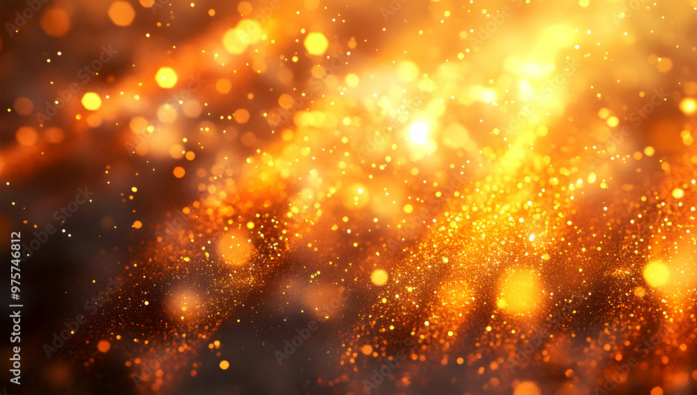 A stunning display of golden sparkles and shimmering lights, perfect for adding warmth and elegance to any design project. A stunning display of golden sparkles and shimmering lights, perfect for adding warmth and elegance to any design project.