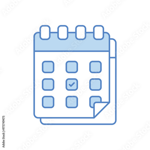 Calendar vector icon