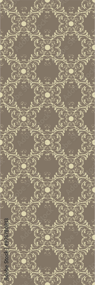 A decorative pattern featuring intricate floral motifs in a repeating design with a subtle color palette. A decorative pattern featuring intricate floral motifs in a repeating design with a subtle color palette.