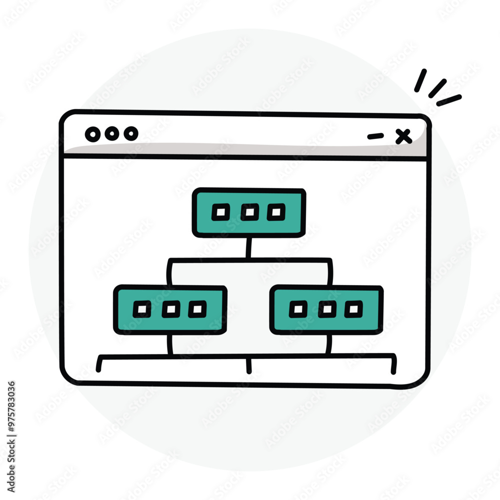 Obraz premium Navigation Icon Design. Representing User Interface. Website. Design. Menu. Vector icon.
