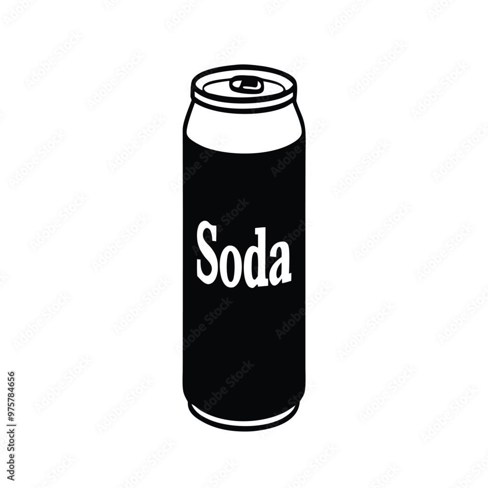 Soda Bottle Vector silhouette Soda Bottle Vector silhouette