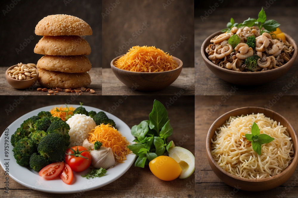 collage of kinds of food collage of kinds of food
