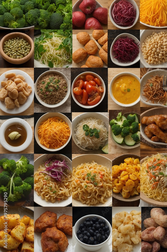 collage of kinds of food collage of kinds of food