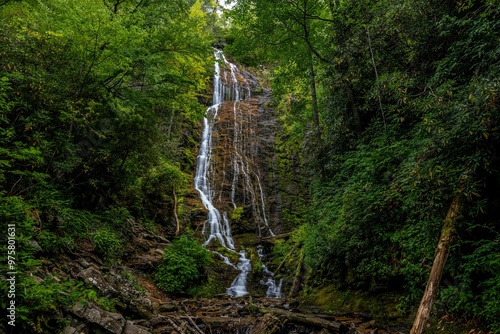 Foto mingo falls, cherokee, nc