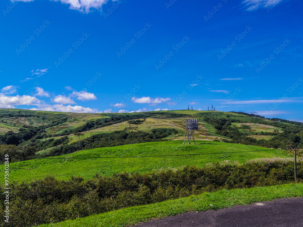 Fototapeta premium 【北海道】北斗市・きじひき高原