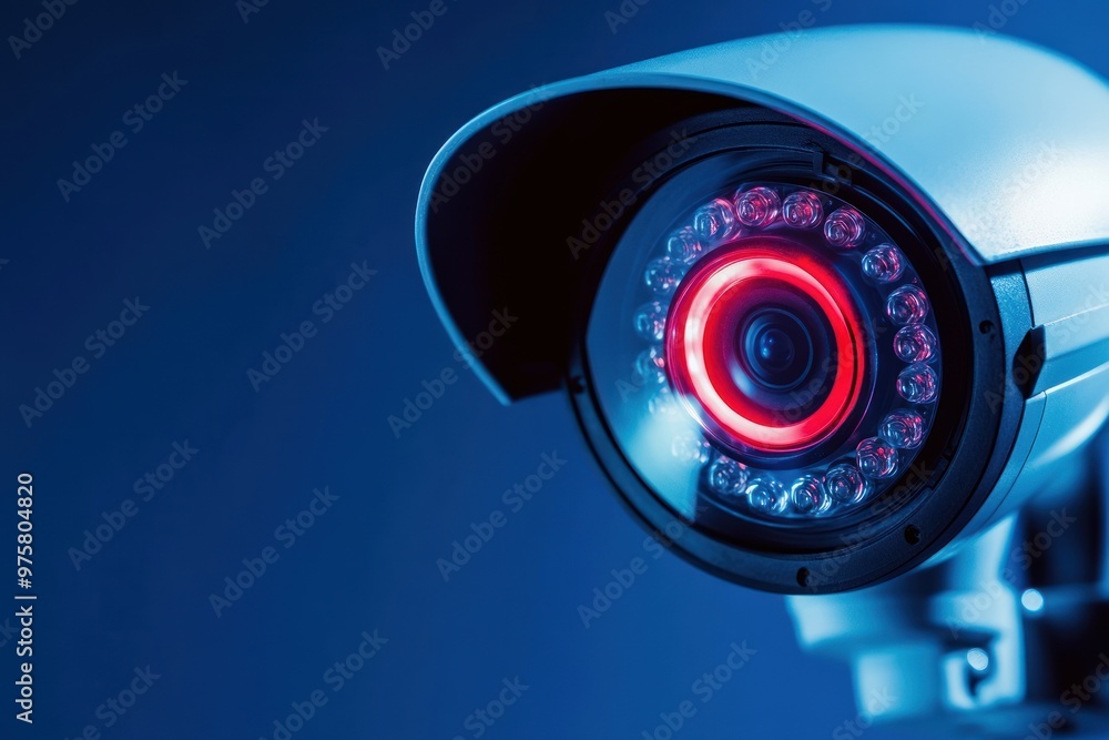 Security Camera Close-Up Security Camera Close-Up