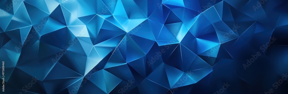 Abstract Blue Geometric Pattern Abstract Blue Geometric Pattern