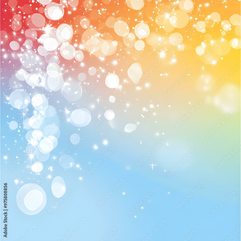 Obraz premium Abstract Blurred Bokeh Lights Background