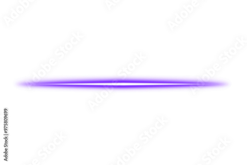 Glowing neon line. Neon purple line isolated on transparent background. luminous led. Led straight line
