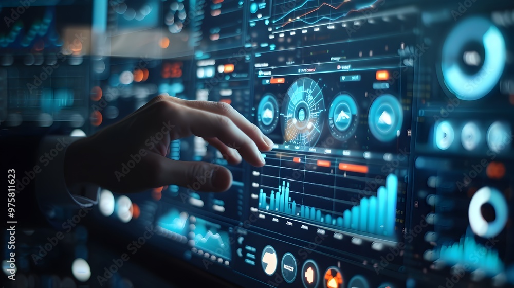 Futuristic AI Powered Dashboard for Financial Data Analytics and Predictive Forecasting Futuristic AI Powered Dashboard for Financial Data Analytics and Predictive Forecasting