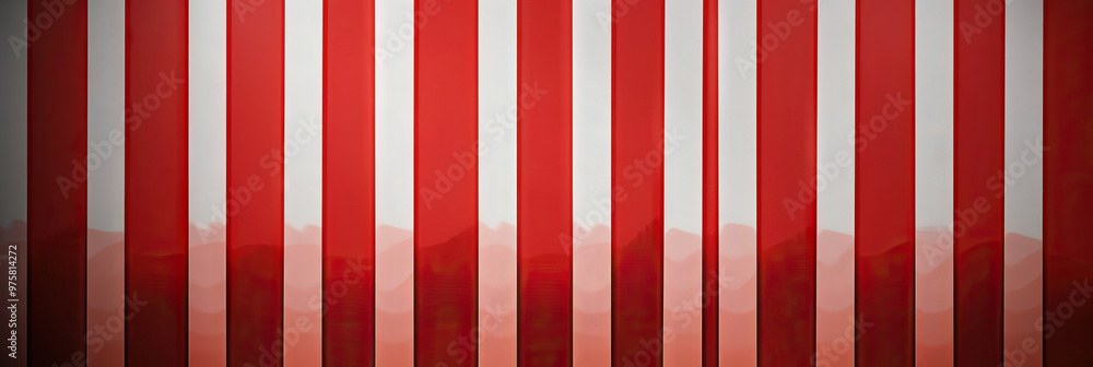 Bold Stripes Scape: A vibrant array of horizontal and vertical stripes in red and white, creating a dynamic background for corporate branding. Bold Stripes Scape: A vibrant array of horizontal and vertical stripes in red and white, creating a dynamic background for corporate branding.