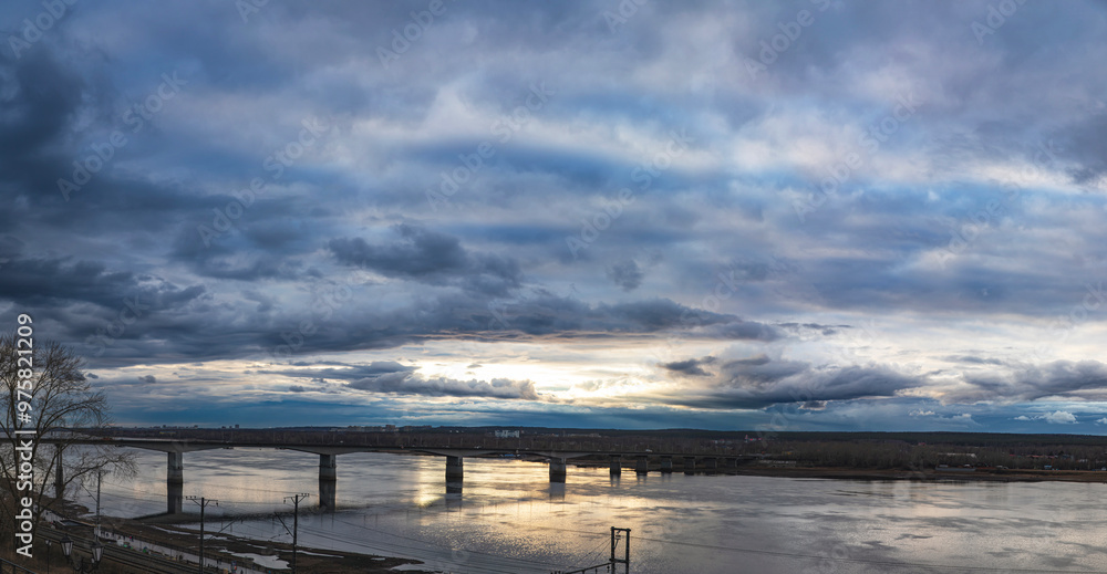 Communal bridge. Perm Communal bridge. Perm