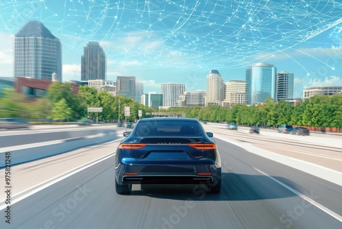 An advanced control system for autonomous vehicles being developed, allowing the car to adjust to changing traffic conditions and make real-time decisions