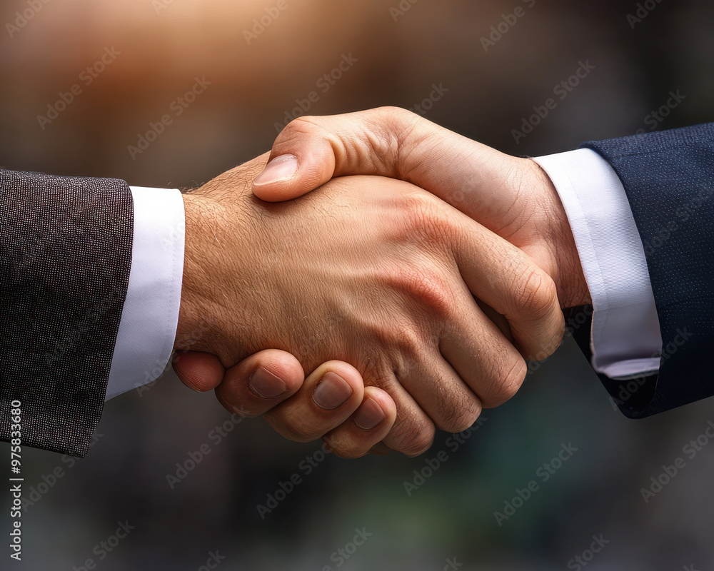 Business handshake with digital binary code symbolizing technology partnership and collaboration Business handshake with digital binary code symbolizing technology partnership and collaboration