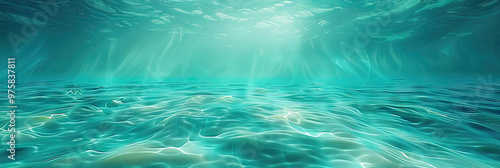 Teal Sea:A calming, ocean-inspired background in teal tones, perfect for brands focused on wellness and nature.