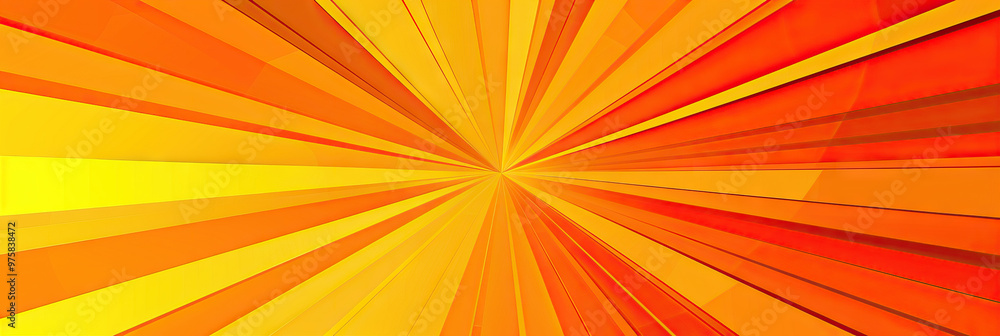 Fototapeta premium Orange Burst:A vibrant, cheerful background in orange and yellow hues, perfect for brands targeting the youth market.