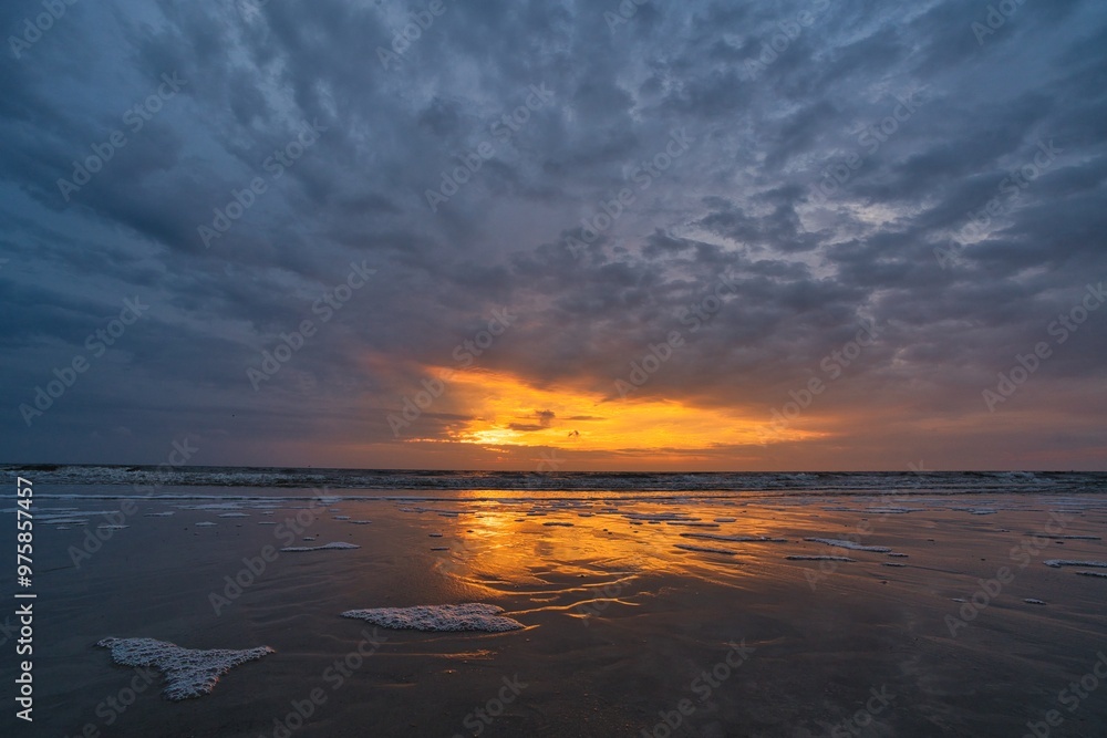 Obraz premium St. Peter Ording Schleswig Holstein