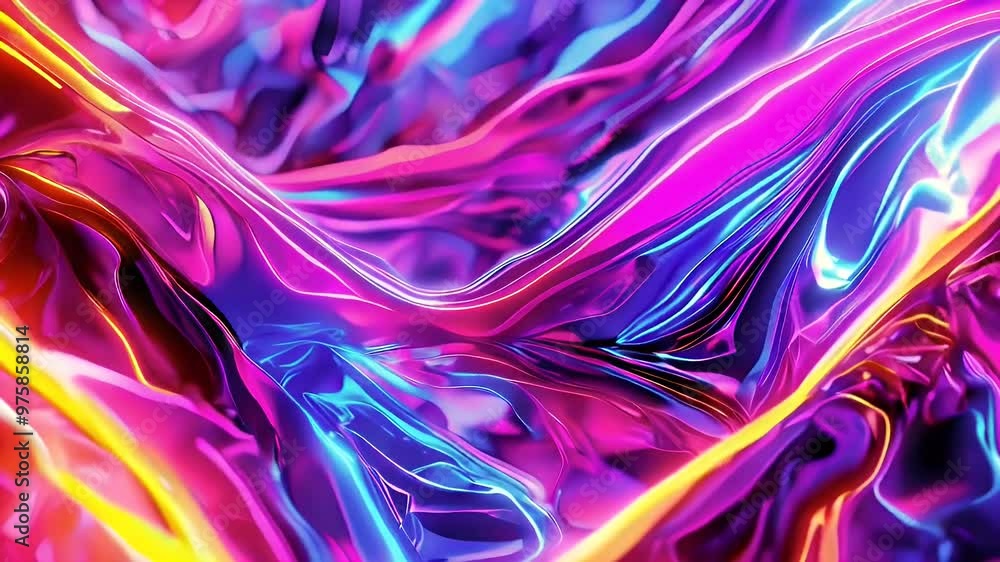 A vibrant abstract composition of swirling colors in pink, blue, and purple hues. A vibrant abstract composition of swirling colors in pink, blue, and purple hues.