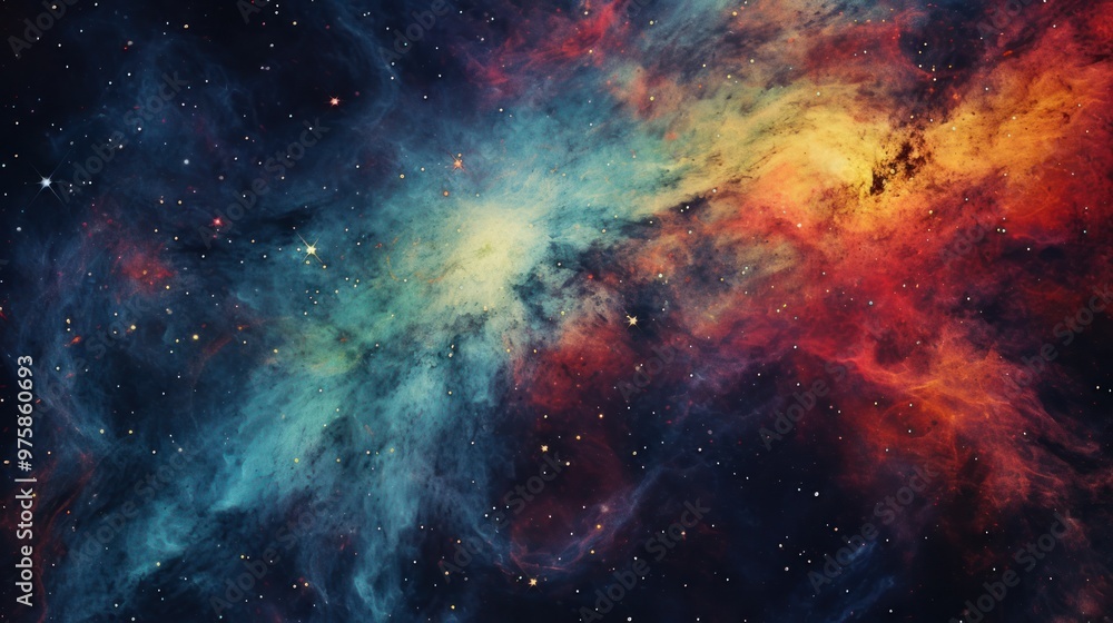 A close-up of the Milky Way galaxy, showcasing vibrant colors and intricate star formations. The image captures the depth and complexity of the galaxy, A close-up of the Milky Way galaxy, showcasing vibrant colors and intricate star formations. The image captures the depth and complexity of the galaxy,