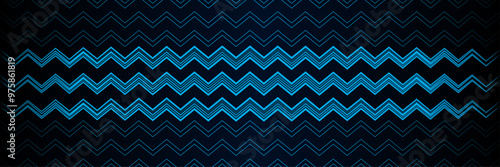 zig-zag illustration. Zigzag chevron blue pattern background for decorative design isolated on white. Seamless geometric vector shape for : wallpaper, backdrop, fashion, print, textile ornament, ect