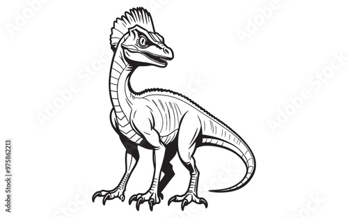 Dinosaur Silhouette vector