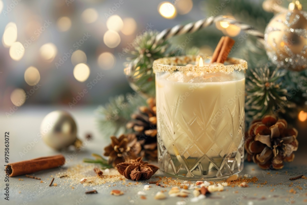 Creamy Eggnog with Festive Flavors for a Cozy and Cheerful Christmas Celebration Drink
Creamy Eggnog with Festive Flavors for a Cozy and Cheerful Christmas Celebration Drink
