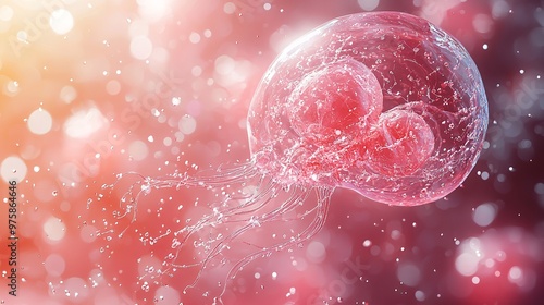 Create a 3D model of the umbilical cord and its role in the fetus nourishment and oxygenation