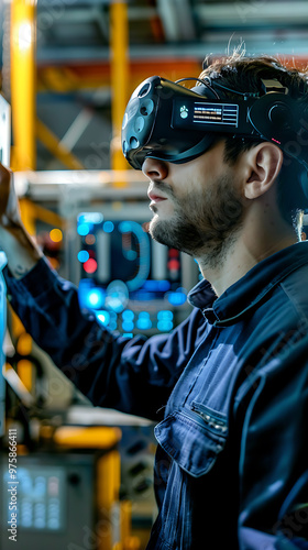 Innovation in Action: Engineers Utilizing Mixed Reality for Industrial Machinery Navigation and Troubleshooting