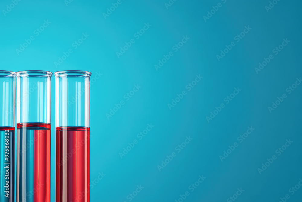 Close-up of scientific samples in test tubes with selective focus, showcasing ultra HD detail and vibrant colors, perfect for educational and research applications. Close-up of scientific samples in test tubes with selective focus, showcasing ultra HD detail and vibrant colors, perfect for educational and research applications.