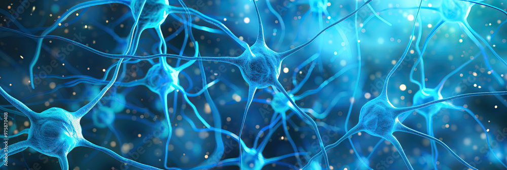 Blue Brain Boost: A soothing blue medical abstract background with abstract neuron designs, suggesting neurological health and cognitive function. Blue Brain Boost: A soothing blue medical abstract background with abstract neuron designs, suggesting neurological health and cognitive function.
