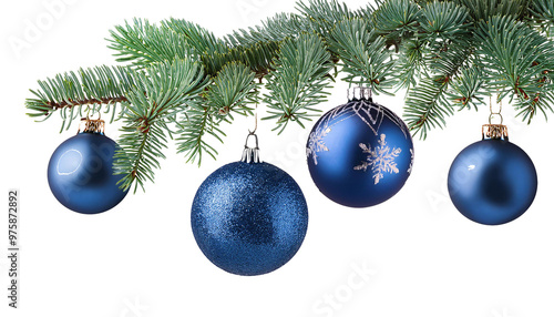 Weihnacht Kugel Dekoration Blau