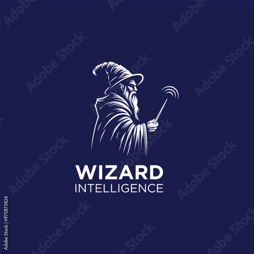 wizard logo template