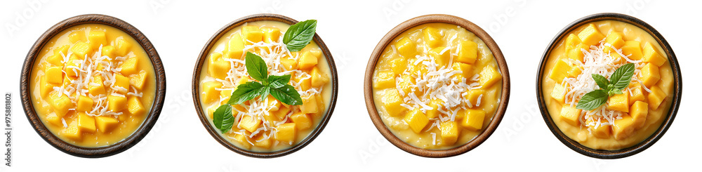 Bowl of Mango Slices and Shredded Cheese
Bowl of Mango Slices and Shredded Cheese