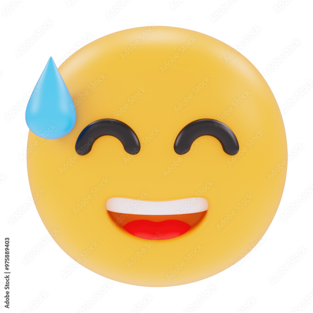 Fototapeta premium 3D Emojis Illustration Icon Pack 