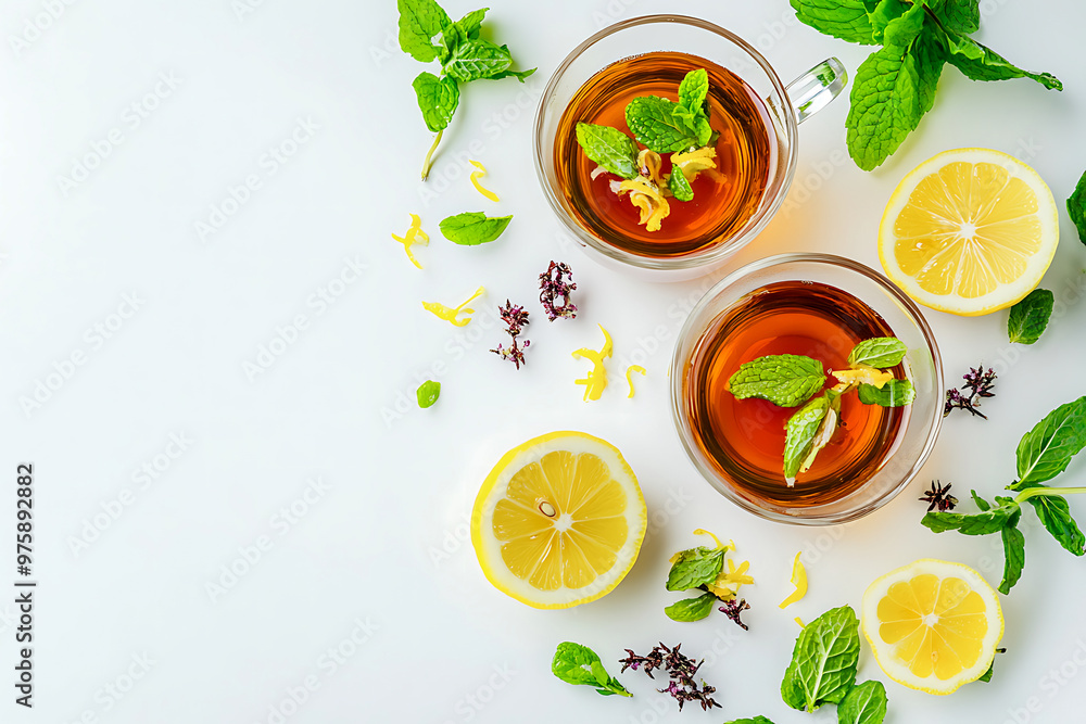 Mint Lemon Herbal Tea Mint Lemon Herbal Tea