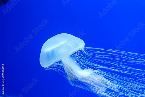 Obraz na płótnie Jellyfish are animals that consist mainly of water w salonie
