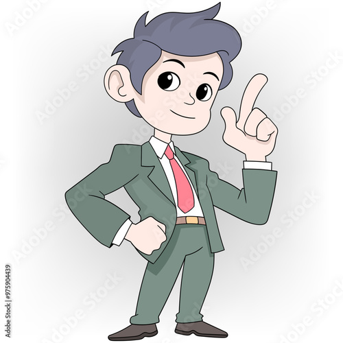 young businessman tells the secret to getting rich