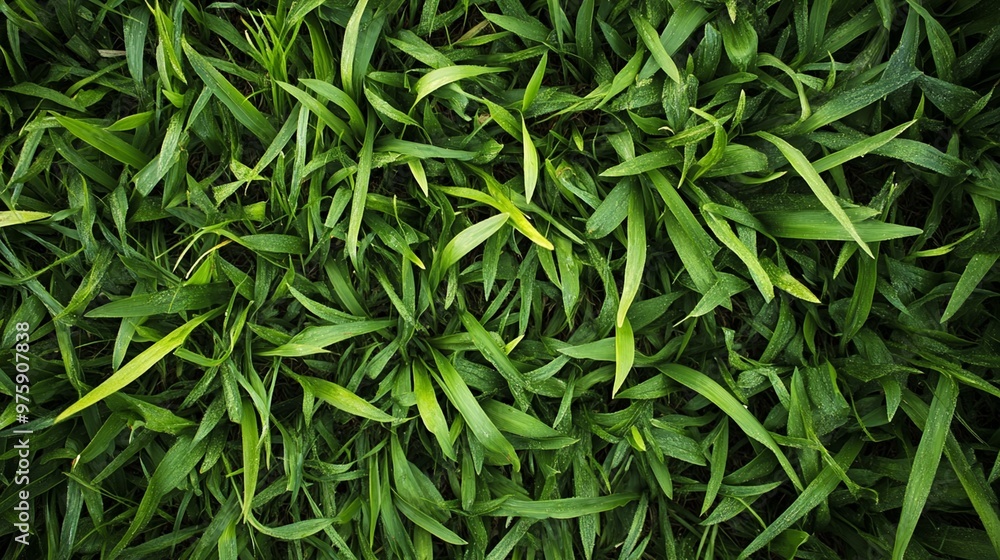 Vibrant Green Fresh Grass Background Vibrant Green Fresh Grass Background